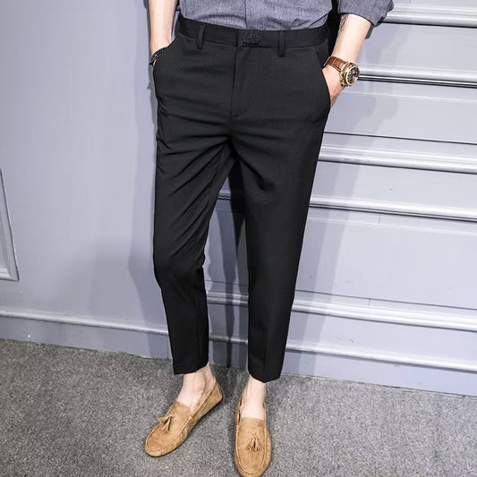 calça de terno casual