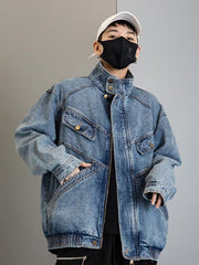 jaqueta jeans masculina