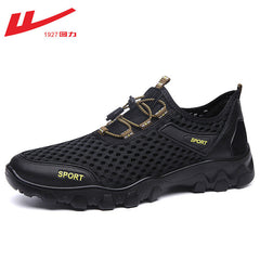 tenis de esporte com sola de borracha e respiravel