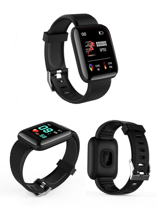 relógio de pulso eletrônico Digital Smart Sport Watch para homens e mulheres, LED, Bluetooth