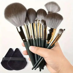 Soft Fluffy Makeup Brush Set, Professional Cosmetic, Foundation Powder, Eyeshadow, Kabuki Blending, Beauty Tool