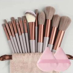 Soft Fluffy Makeup Brush Set, Professional Cosmetic, Foundation Powder, Eyeshadow, Kabuki Blending, Beauty Tool
