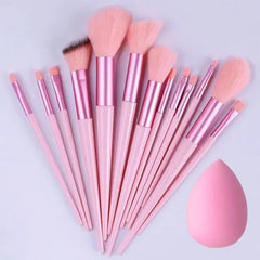 Soft Fluffy Makeup Brush Set, Professional Cosmetic, Foundation Powder, Eyeshadow, Kabuki Blending, Beauty Tool