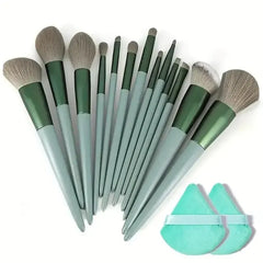 Soft Fluffy Makeup Brush Set, Professional Cosmetic, Foundation Powder, Eyeshadow, Kabuki Blending, Beauty Tool
