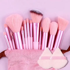 Soft Fluffy Makeup Brush Set, Professional Cosmetic, Foundation Powder, Eyeshadow, Kabuki Blending, Beauty Tool