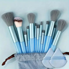 Soft Fluffy Makeup Brush Set, Professional Cosmetic, Foundation Powder, Eyeshadow, Kabuki Blending, Beauty Tool