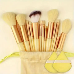Soft Fluffy Makeup Brush Set, Professional Cosmetic, Foundation Powder, Eyeshadow, Kabuki Blending, Beauty Tool
