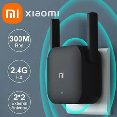 Xiaomi-Mi Roteador WiFi Sem Fio, 300M, 2.4G, Repetidor, Expansor de Rede, Extensor de Alcance, Roteader, Original, Pro, Novo