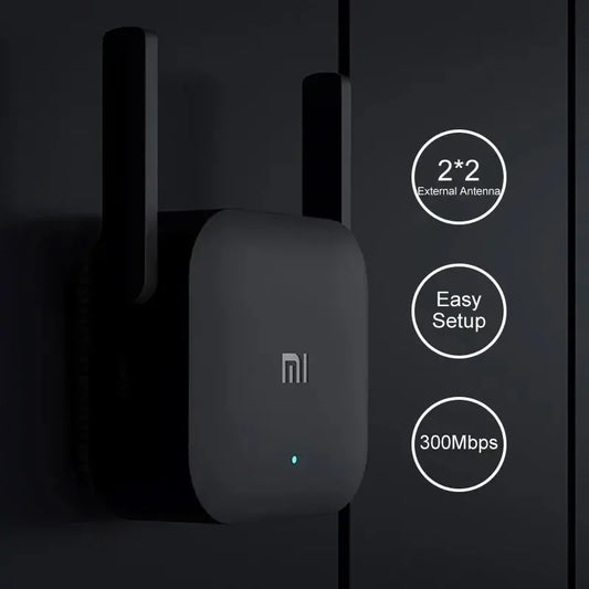 Xiaomi-Mi Roteador WiFi Sem Fio, 300M, 2.4G, Repetidor, Expansor de Rede, Extensor de Alcance, Roteader, Original, Pro, Novo