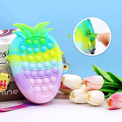 Frutas Bolsa Pop It Brinquedo Anti Stress Premium