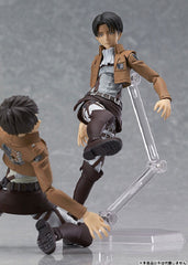 Action figure da Mikasa, Eren e Levi de Attack on Tittan