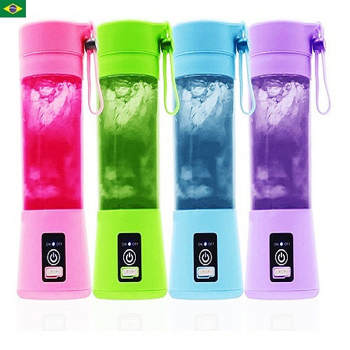 Mini Liquidificador Portátil Shake Take Cup Recarregavel Usb