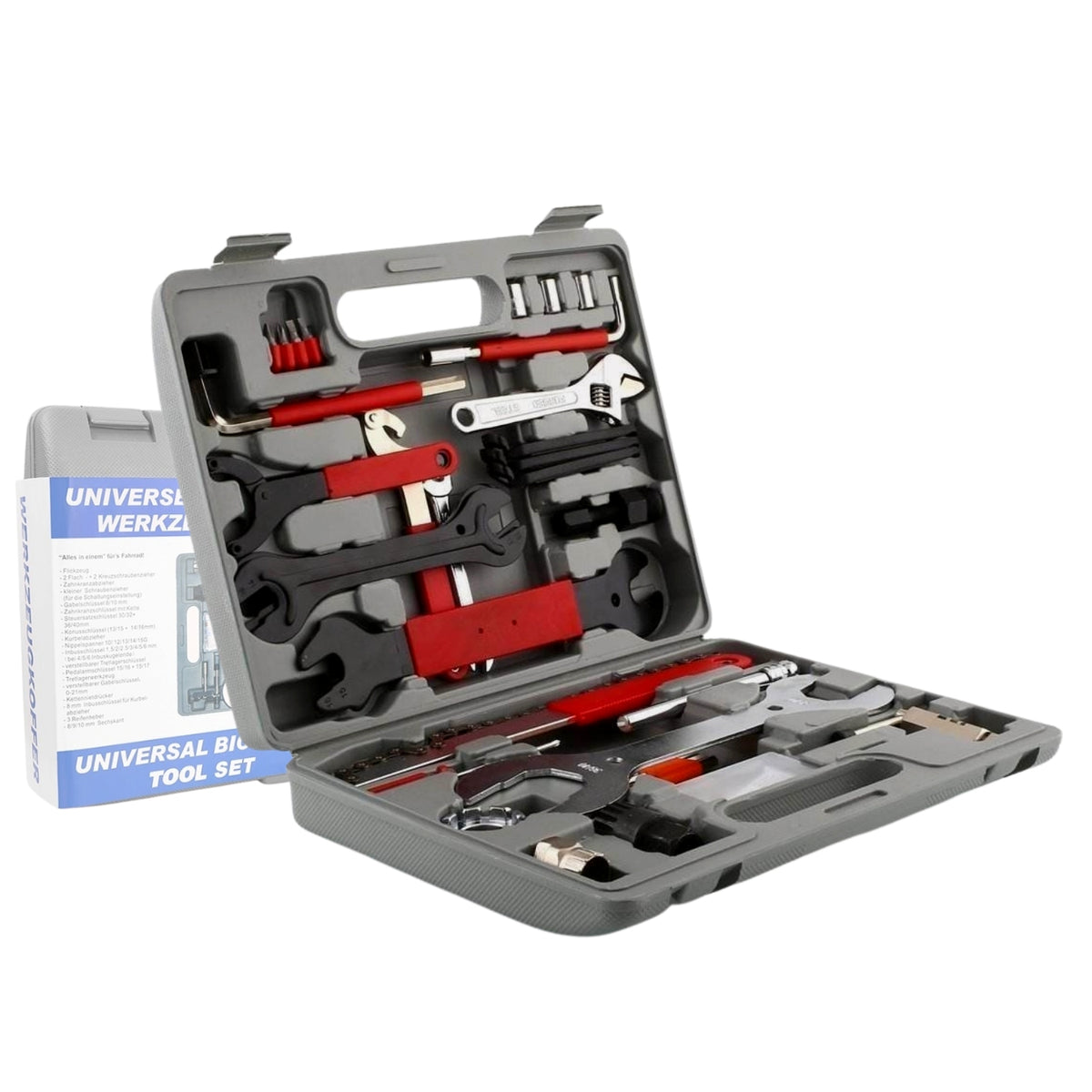 Kit 44 Peças Ferramentas Reparo Bike Profissional Bicicletas