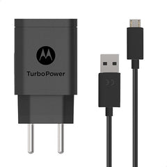 Carregador De Parede Motorola Turbo Power 18w - Cabo Micro Usb