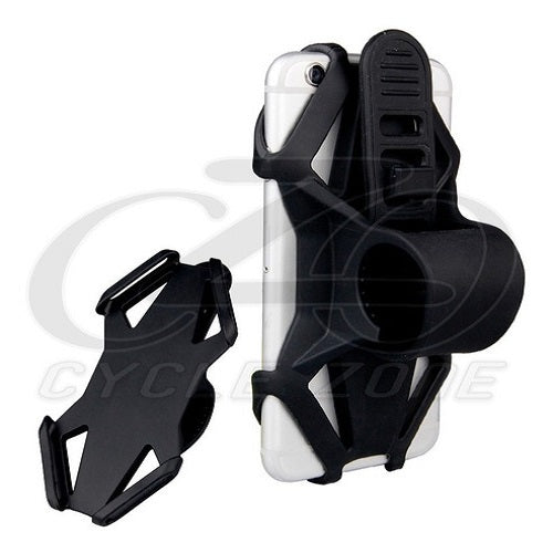 Suporte Universal De Moto Bicicleta Bike P/ Celular Silicone