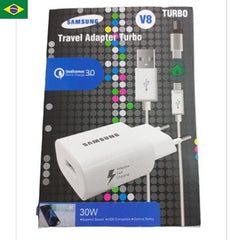 Carregador Samsung Turbo V8 Travel Adapter Turbo