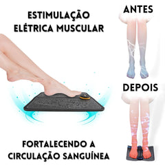 Massageador Pulso Elétrico Perna Pés EMS