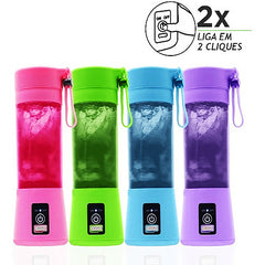 Mini Liquidificador Portátil Shake Take Cup Recarregavel Usb