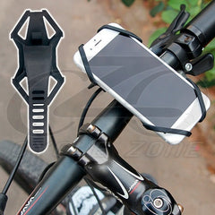 Suporte Universal De Moto Bicicleta Bike P/ Celular Silicone