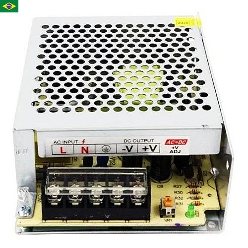 來源 Colméia 12v 10a 120w S120-12 Cftv Led Bivolt