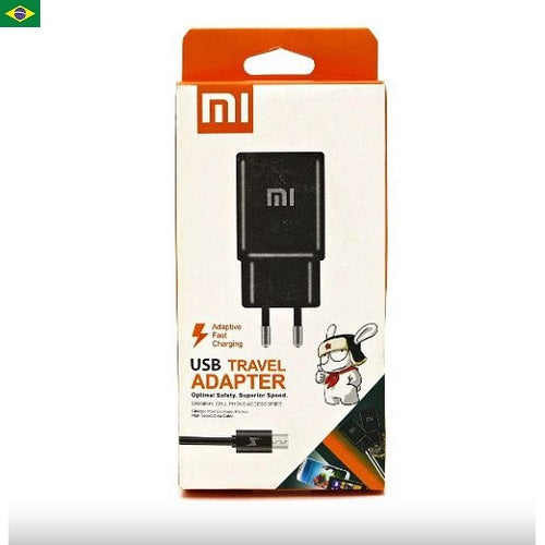 Carregador Xiaomi USB micro USB V8 Travel Adapter