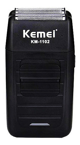 Barbeador Kemei KM-1102 preto bivolt