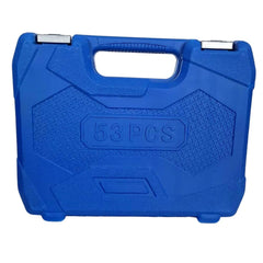 Jogo Soquetes 53 Peças Completo Bits Catraca Kit Ferramentas