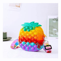 Frutas Bolsa Pop It Brinquedo Anti Stress Premium