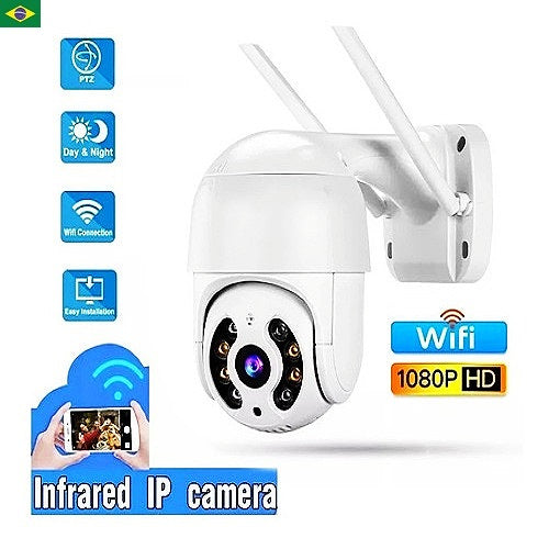 Câmera Ip Icsee Infravermelho Externa Wifi Hd 3