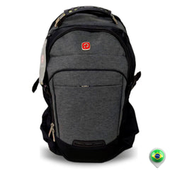 Mochila Bolsa Notebook Grande com Cabo Usb/Fone Capa De Chuva - 7690