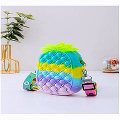 Frutas Bolsa Pop It Brinquedo Anti Stress Premium