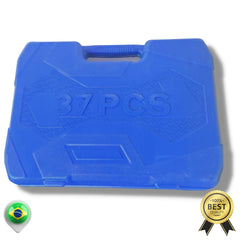 Jogo Soquetes 37 Peças 8 A 32mm Kit De Ferramentas Completo