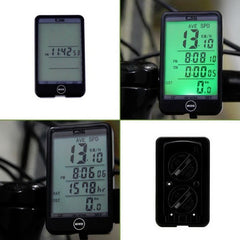 Velocimetro Bicicleta S/ Fio Wireless Bike Luz Noturna