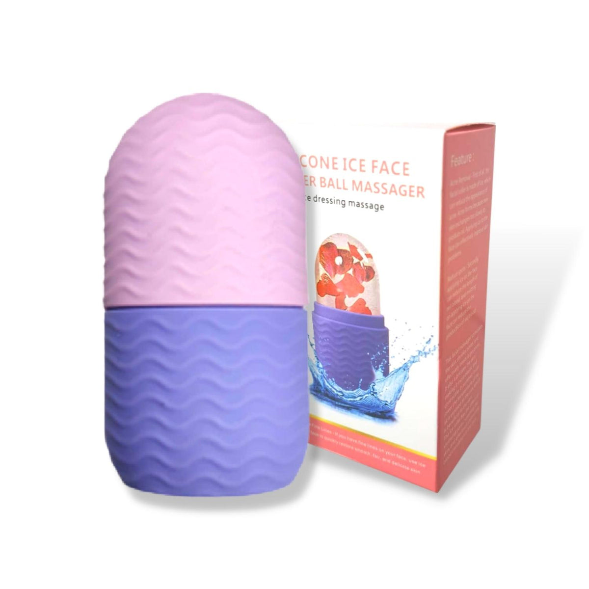 Massageador para Rosto ICE Criomassagem com Gelo para Crioterapia